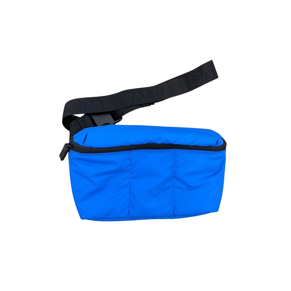 CALPAK Luka Belt Bag Cobalt Blue Quilted Puffer Fanny Pack Crossbody Bag
